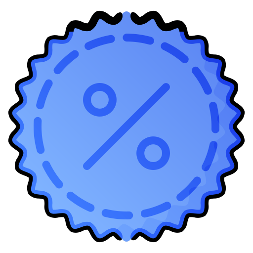 Price sticker Generic Outline Color icon