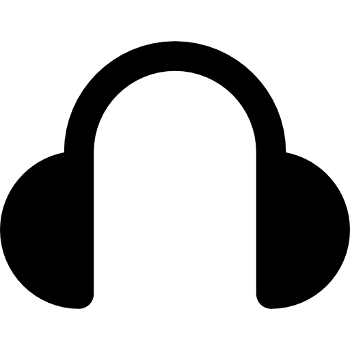 Earmuffs Basic Rounded Filled icon