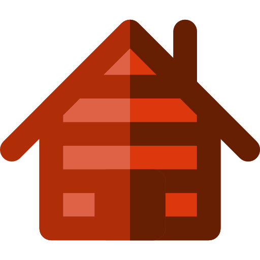 Cabin Basic Rounded Flat icon