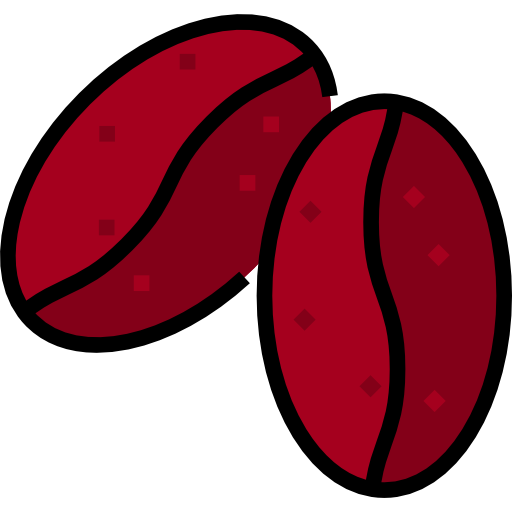 Coffee grain free icon Coffee grain free icon