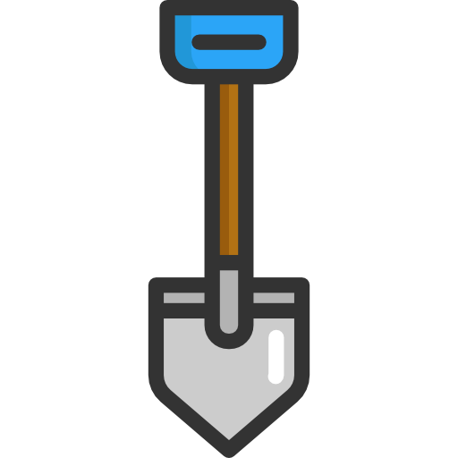 Shovel Special Lineal color icon