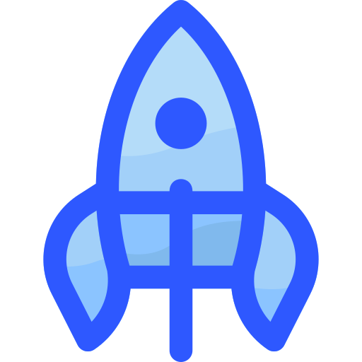 Rocket Vitaliy Gorbachev Blue icon