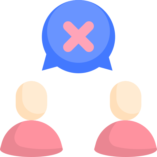 Disagreement free icon