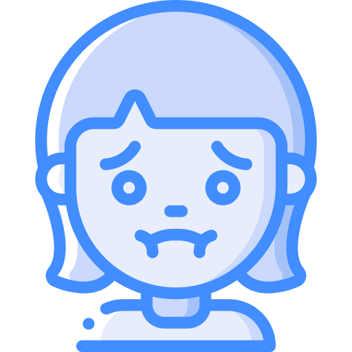 Girl Basic Miscellany Blue icon