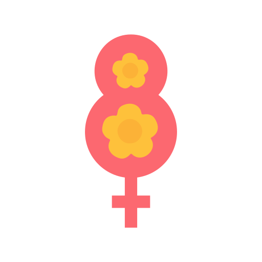 journée des femmes Icône gratuit