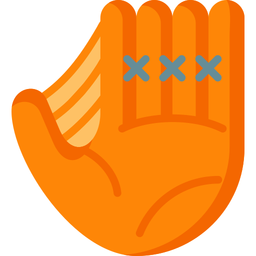 Baseball glove Special Flat icon