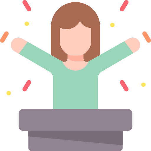Winning free icon