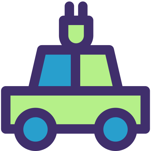 carro elétrico grátis ícone carro elétrico grátis ícone