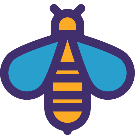 abeja icono gratis