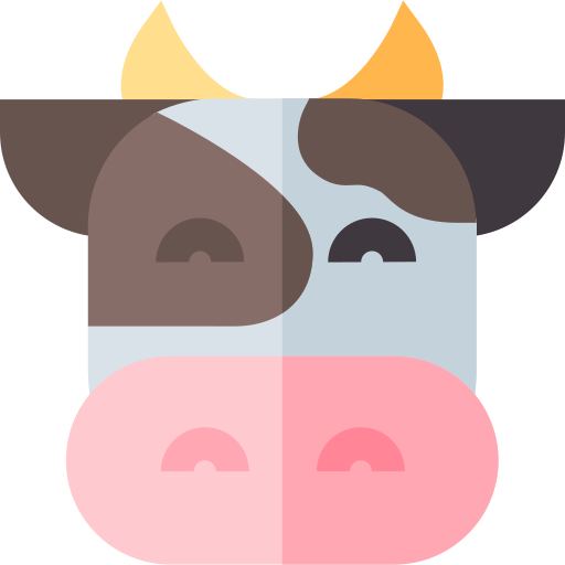 vaca icono gratis