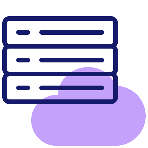 almacenamiento en la nube icono gratis