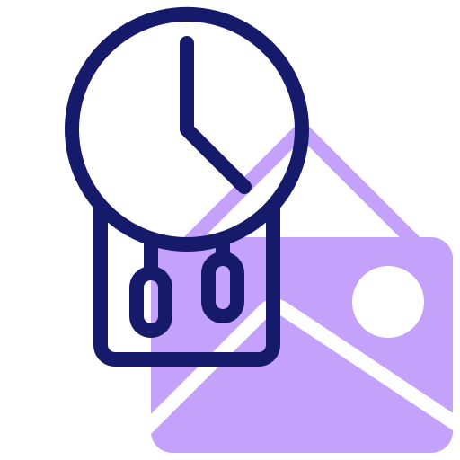 Clock free icon Clock free icon