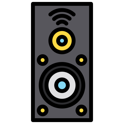 altavoz icono gratis