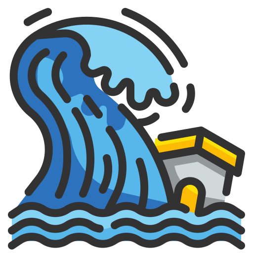 tsunami icono gratis