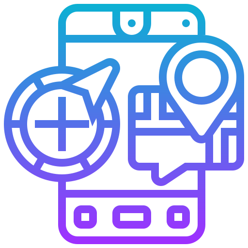 Телефон gps бесплатно иконка Телефон gps бесплатно иконка