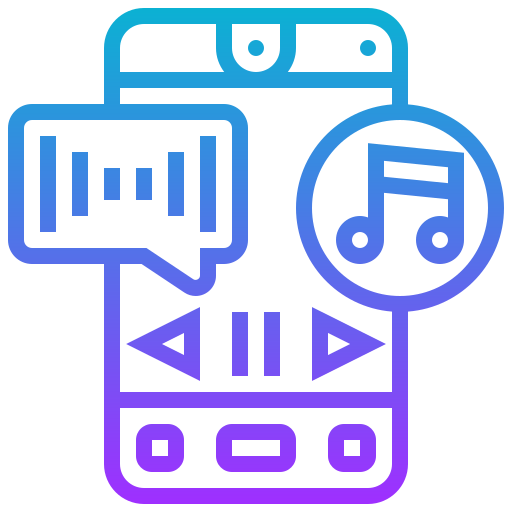 reproductor de música icono gratis