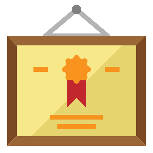 diploma icono gratis