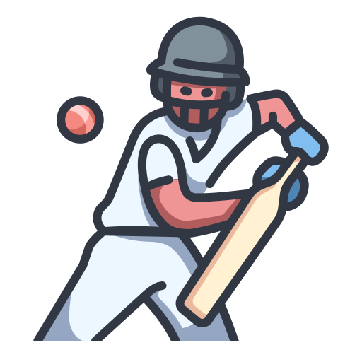 Cricket MaxIcons Lineal color icon