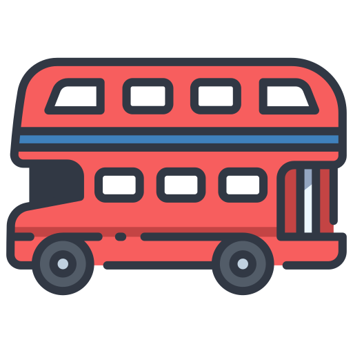 Double decker bus - Free travel icons