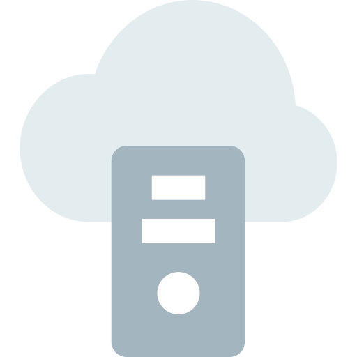 Cloud server - Free networking icons