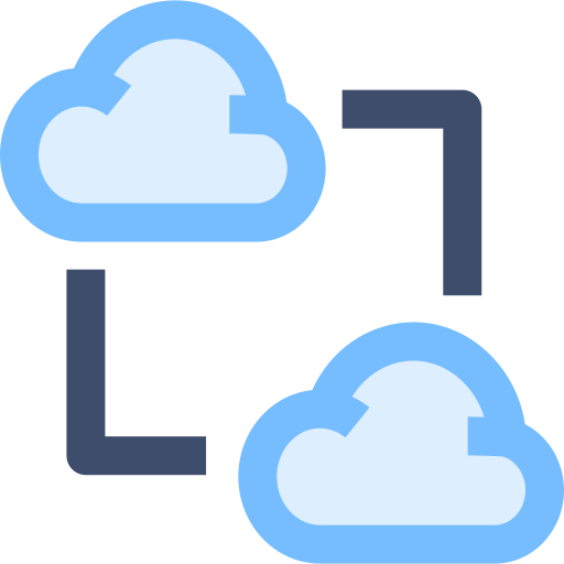 transferencia de datos icono gratis