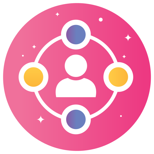 medios de comunicación social icono gratis