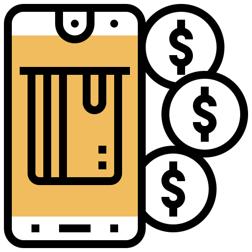 Mobile payment free icon