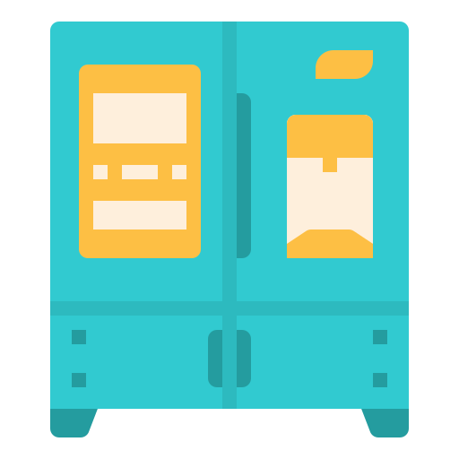 Smart refrigerator free icon Smart refrigerator free icon