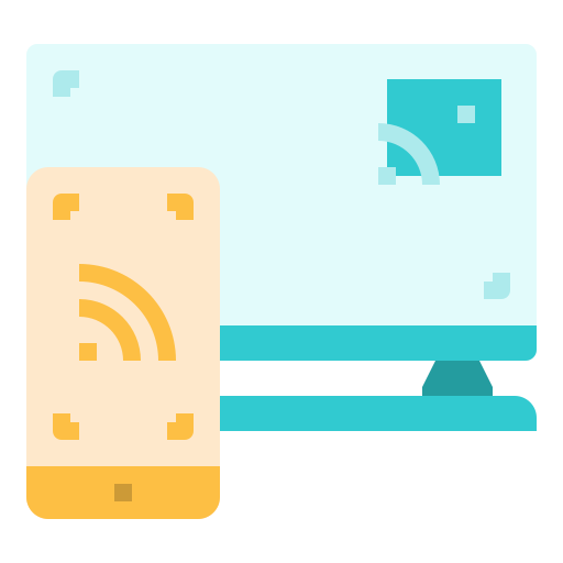 televisión inteligente icono gratis