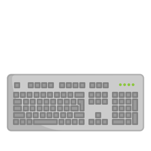 teclado icono gratis