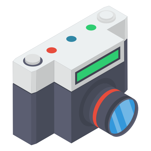 Camera Generic Isometric icon