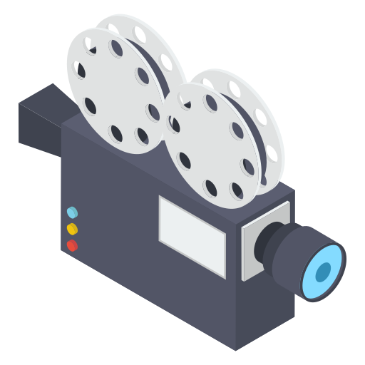 camara de video icono gratis