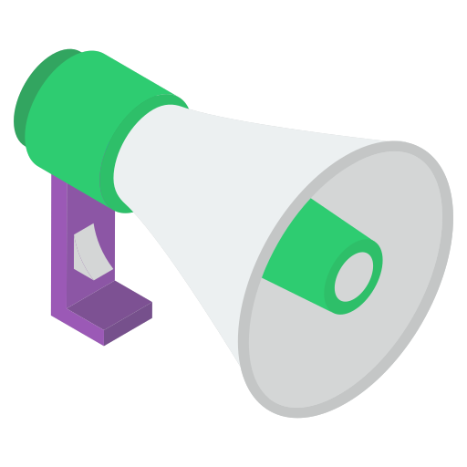 megáfono icono gratis