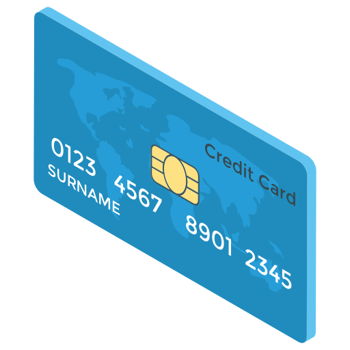 Credit card Generic Isometric icon