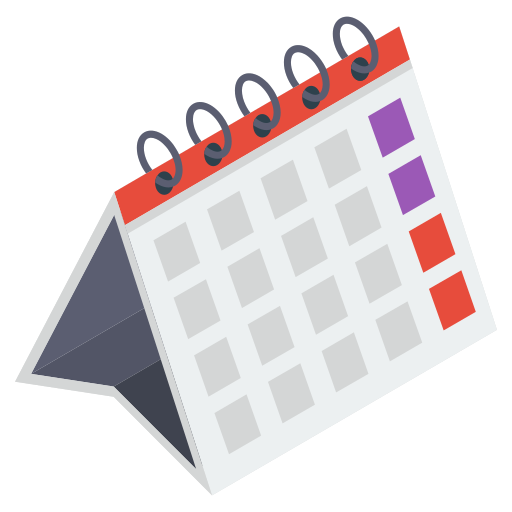 Calendar Generic Isometric icon