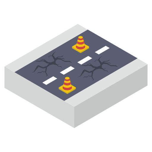 la carretera icono gratis