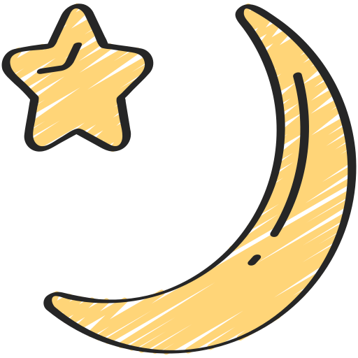 Crescent moon - Free nature icons