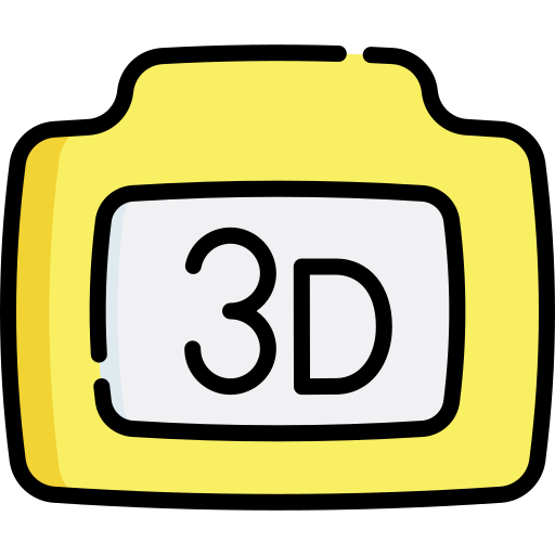 3d camera - Free electronics icons