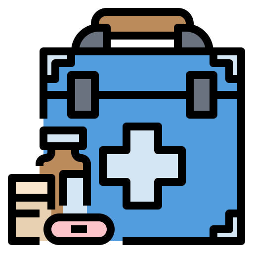 First aid kit Ultimatearm Lineal Color icon