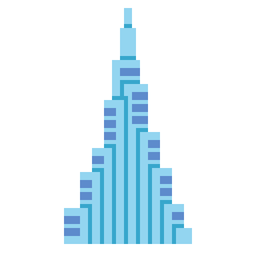 Burj khalifa Ultimatearm Flat icon