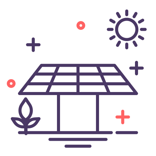 panel solar icono gratis