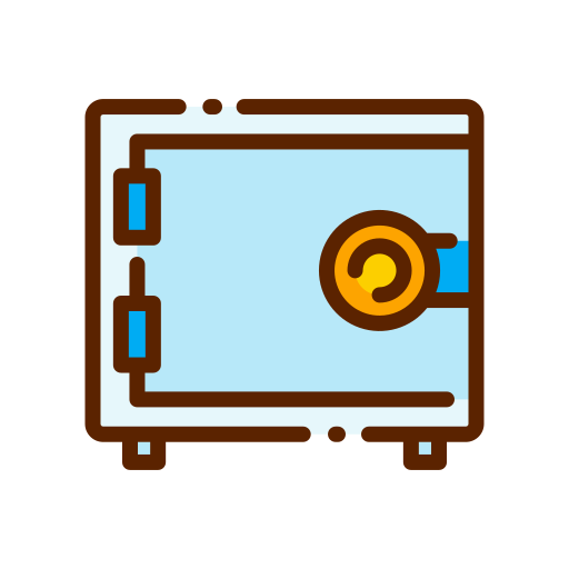 coffre-fort Icône gratuit coffre-fort Icône gratuit