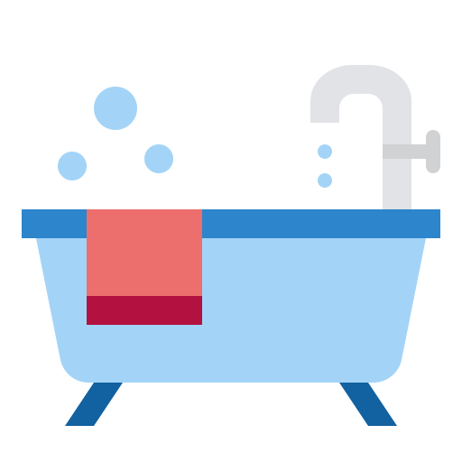 baignoire Icône gratuit baignoire Icône gratuit