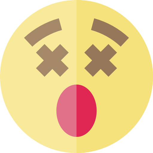 Shocked Basic Straight Flat icon