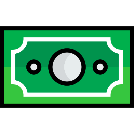 Money Detailed Straight Lineal color icon