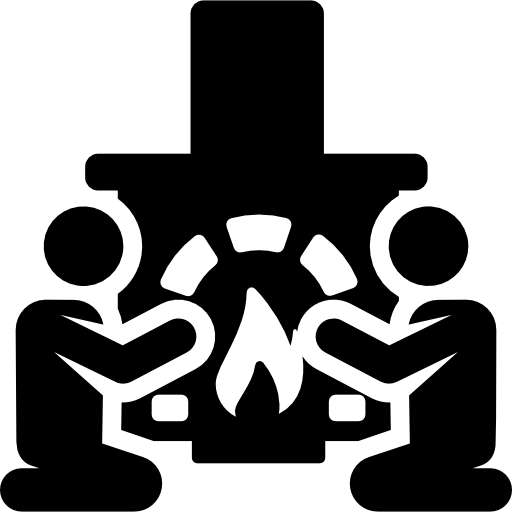 Fireplace free icon Fireplace free icon