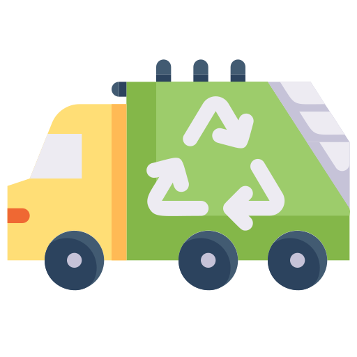 Garbage truck Generic Flat icon