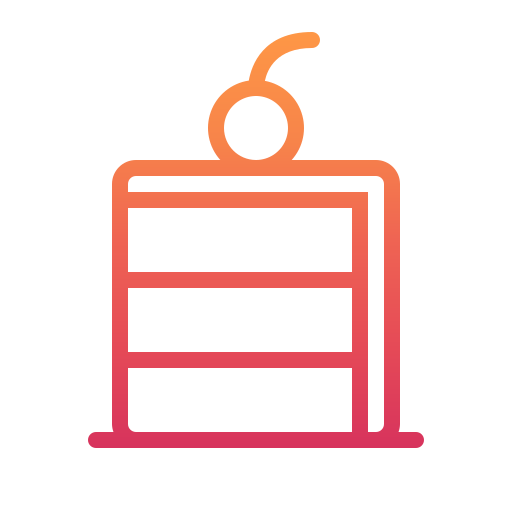 gâteau Icône gratuit