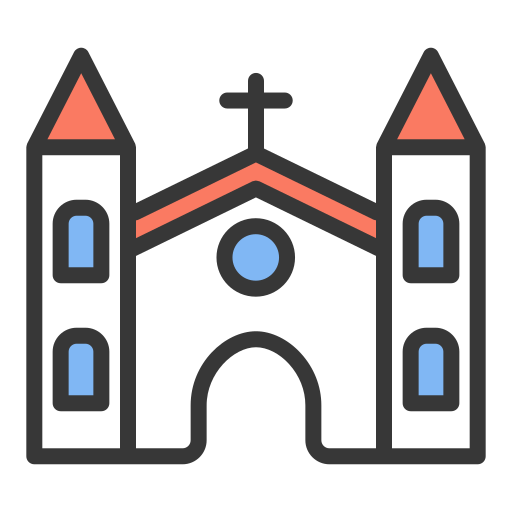 Église Icône gratuit Église Icône gratuit