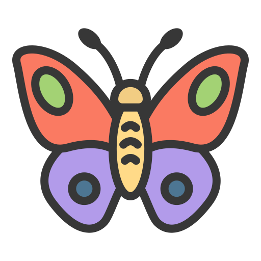 mariposa icono gratis